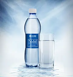 纯净水饮料瓶包装样机