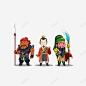 三国人物 创意素材