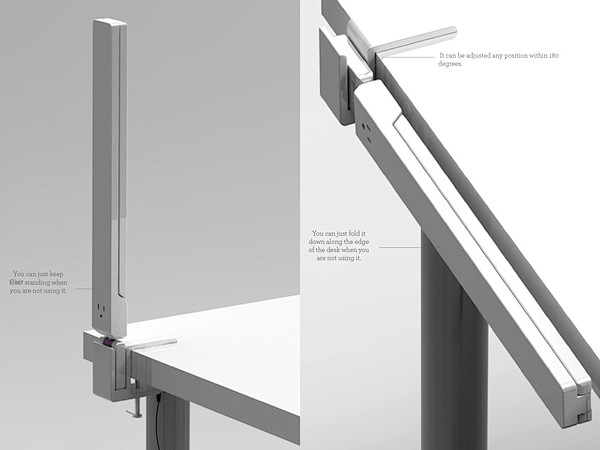 折叠台灯设计 