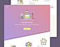 "Plum" - Landing page design