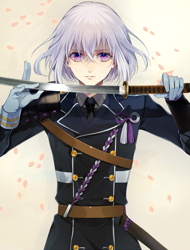 78刀剑乱舞骨喰藤四郎动漫美少年同人手绘tv动画