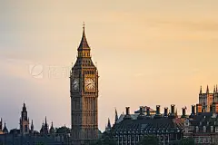 Big Ben at sunset