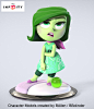 Inside Out Disney Infinity Disgust, B Allen : Character model by BAllen and BBolinder