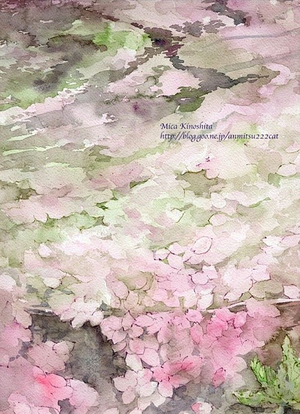 春暖花开｜来自日本画家Mica Kino...