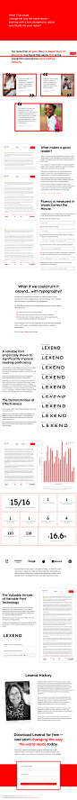 Lexend — Change the way the world reads.