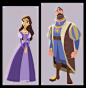 Character Designs da série Tangled, por Bobby Pontillas | THECAB - The Concept Art Blog