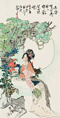 现代杰出工笔人物画家：华三川