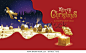 Merry Christmas, happy new year, calligraphy, Golden fantasy , vector illustration.
