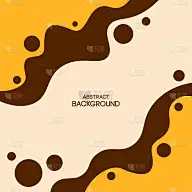 抽象液体形状背景。平滑的几何形状组成。