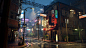 Rainy Neon Streets
