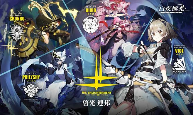 白夜极光 二次元 永远的七日之都 趣味点...
