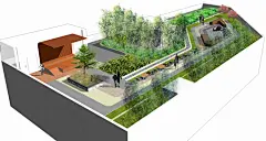 郑州高铁站前广场景观