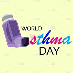 世界哮喘日。