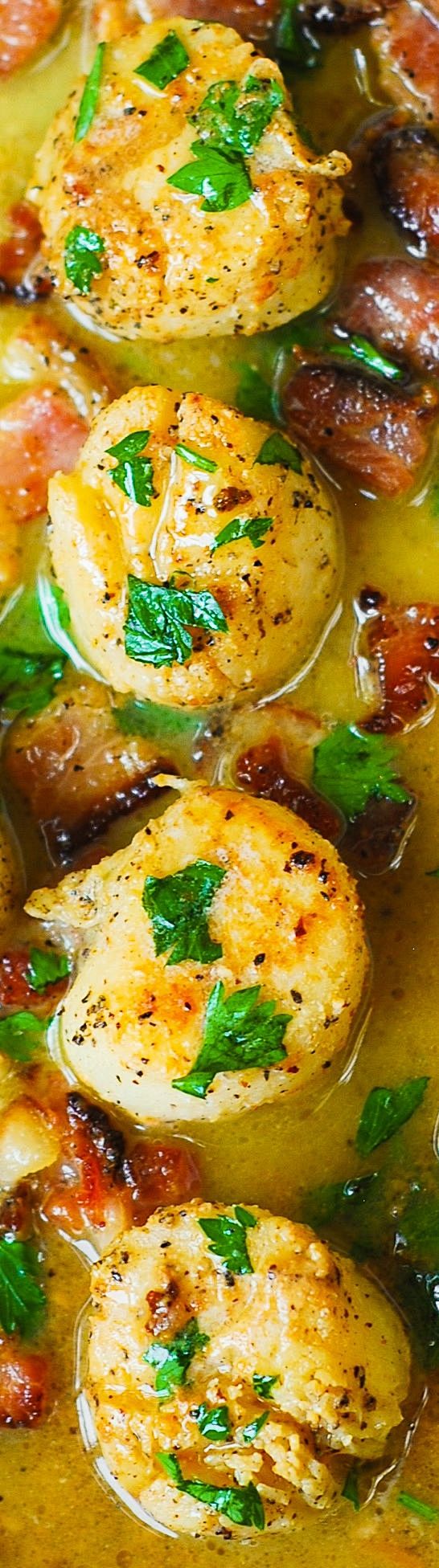 Seared Scallops with...