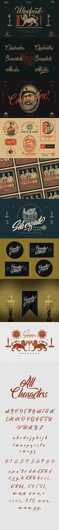Windpeak脚本字体——脚本字体Windpeak Script Font - Script Fonts服装、徽章、刷,刷字体、书法、callygraphy,草书,手绘,handdrawn,信,代刷字体,文章,海报,脚本,街道,字体 apparel, badge, brush, brush font, calligraphy, callygraphy, cursive, hand drawn, handdrawn, letter, modern brush font, post, poster, scr