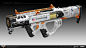 Call of Duty: Black Ops 4: Cordite. This is a "Signature" weapon skin from the game.