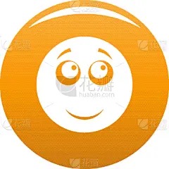 计算机图标,橙子,可爱的,品牌名称,面部表情,舌头,欢乐,分离着色,微笑,爱