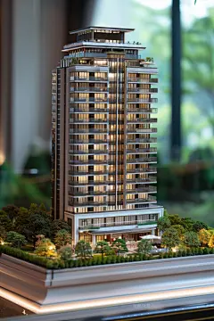 住宅楼售楼部模型沙盘