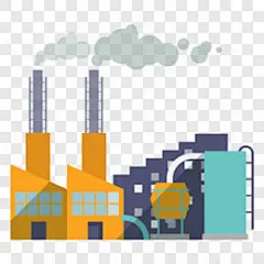 卡通扁平化工厂建筑矢量素材装饰图案PNG图片➤来自 PNG搜索网 pngss.com 免费免扣png素材下载！