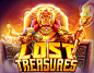 Lost Treasures Slotomania Slots Art : Lost Treasures Slot art created for Slotomania.
