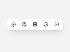 你的陈十一采集到动效icon