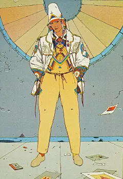 墨比斯（Jean Giraud）
法国漫画家