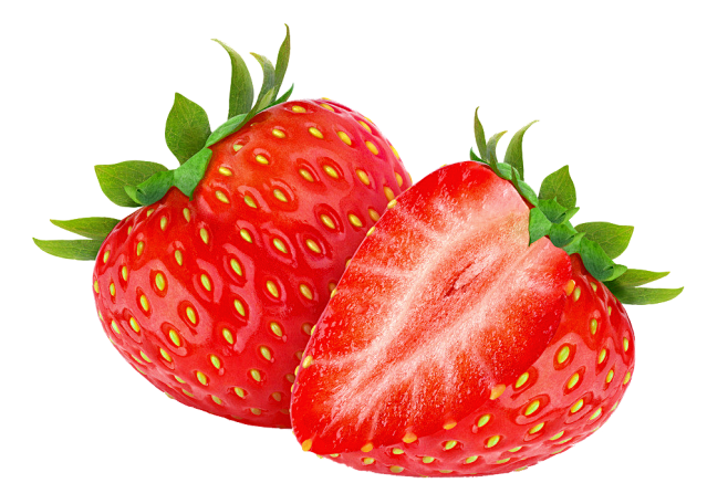 草莓#鲜红#素材#免扣