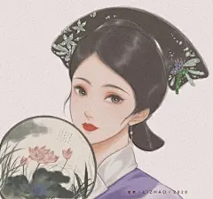 清朝女子系列～ by.梨照 ​

#插画##古风# ​​​​