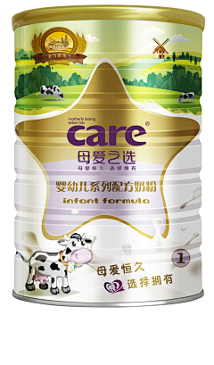 天津奔唐网络科技发展有限公司采集到前些年，我们设计过的奶粉包装