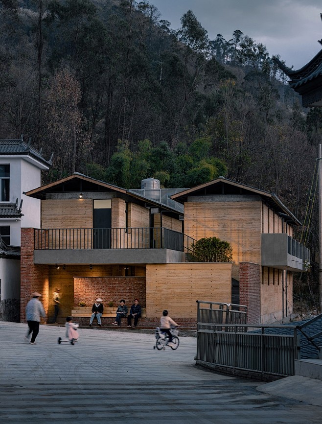 乡村集合住宅，云南 / 拾号建筑 : 为山里人设计一栋好住的房子