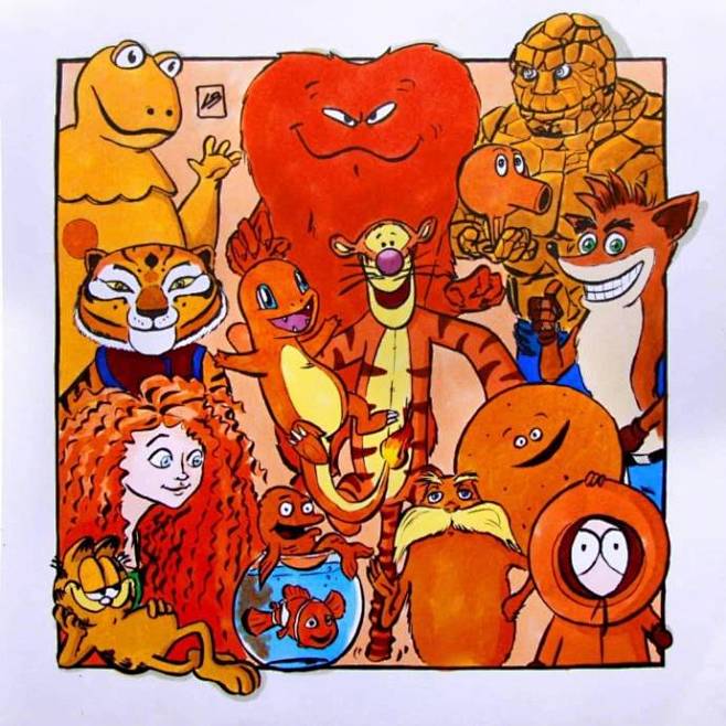 插画师 Linda Bouderbala...
