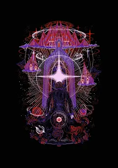 #原创作品推荐# 《奥术神座》封面插画 （插画/商业插画）。

ID：藏____
传送：O网页链接 ​​​​