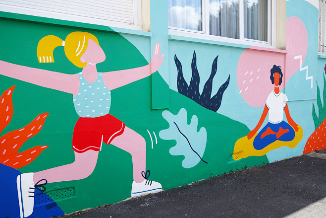 ILLUSTRATION  Mural ...
