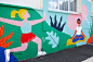 ILLUSTRATION  Mural social streetart wallpainting Workshop