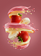 3D Splash + Ingredient - USA :: Behance