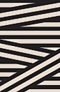 black or white Art Print. pattern