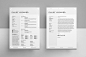 极简简历模板 Elliot – Resume/CV