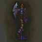 War Axe of the Ancient Tree, Maeve Broadbin : Wanted to do an amber study! Thanks for looking. 
_____________________
Most prized of all by the warriors is the large chunks of amber left behind by their dying God-tree, which is said to hold the last whisp