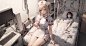 00131-2709434053-young beautiful girl,nurse，hospital_ultra detailed, _official art, _unity 8k wallpaper__BREAK