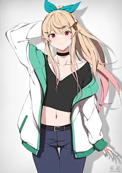 #壁纸#跟着动漫学穿搭第2期