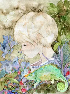 浮岛鲸  的插画 谜语