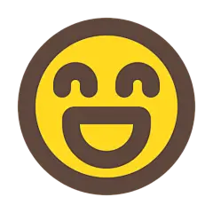 大笑