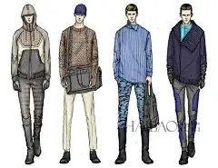 饱满色彩诠释完美身线！美国时装设计师Mengjie Di插画作品翻翻看，精致细腻&amp;潦草勾勒展现时装流行趋势_插画_插画_海报时尚网