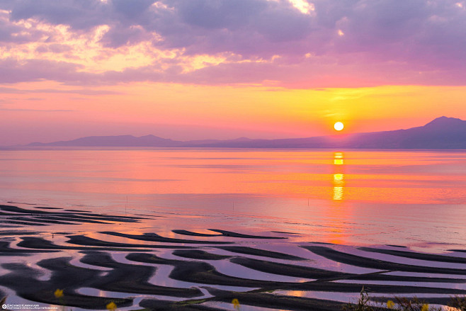 Photograph 干潟の夕景 by ...
