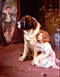 亚瑟·约翰埃尔斯利英国画家Arthur <wbr>John <wbr>Elsley <wbr>(British, <wbr>1861–1952)