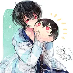 ♣沐湷搬运♣偶像梦幻祭 朔间零 朔间凛月 零凛 少年 美男 帅气 可爱 治愈 唯美 壁纸
作者:ユハズ
pixiv id:64336275