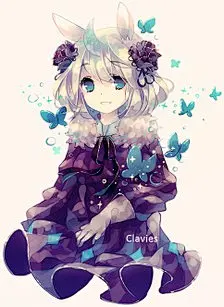 插画手绘 二次元 美女 动漫 萌 壁纸