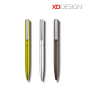 荷兰xd design 专利设计Curba 圆形金属圆珠笔