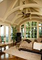 Beautiful ceiling, amazing windows, killer view. Wow: 