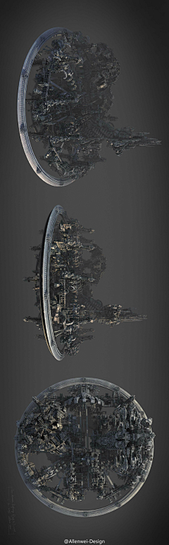 华丽的烟灰采集到3D场景